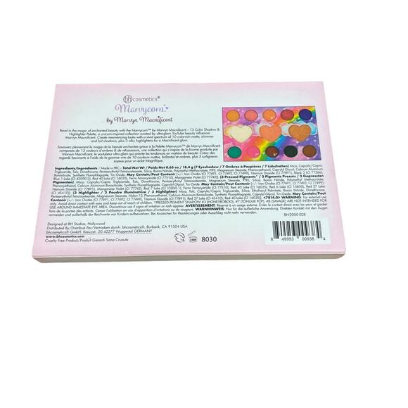 NEW BH COSMETICS x Marvyn Macnificent 13 Color Marvycorn Eyeshadow Palette - Picture 3 of 3